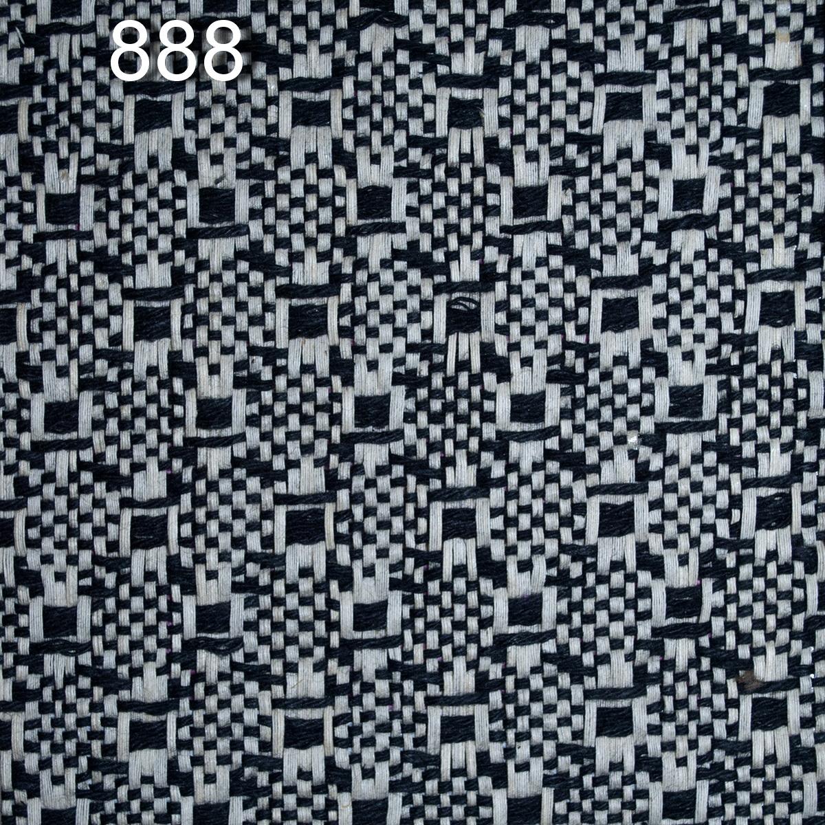 888 rafia natural negro